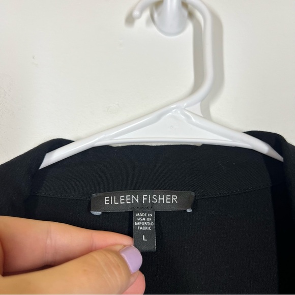 Eileen Fisher Wrap Dress Size Large - Picture 6 of 7